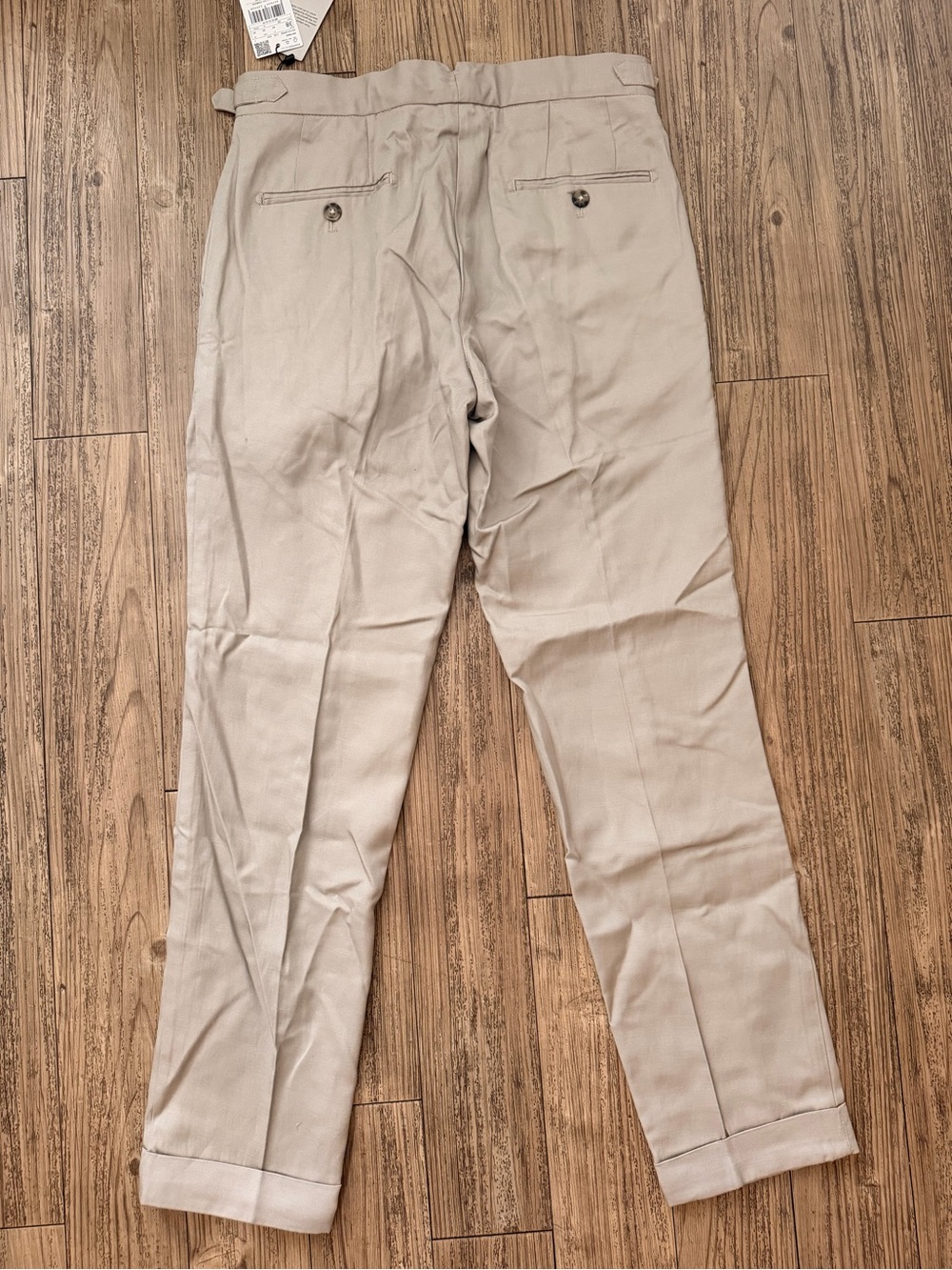 Mango Men’s Linen-Blend Pleated Pants - Picture 13 of 16